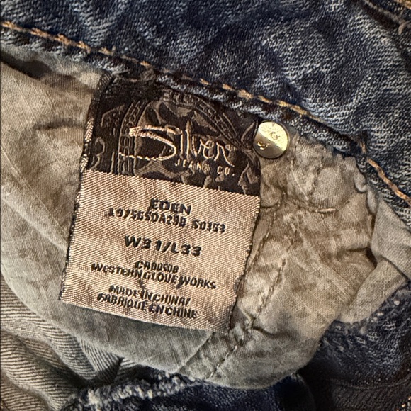 Silver Jeans Eden Blue Denim - Picture 4 of 4